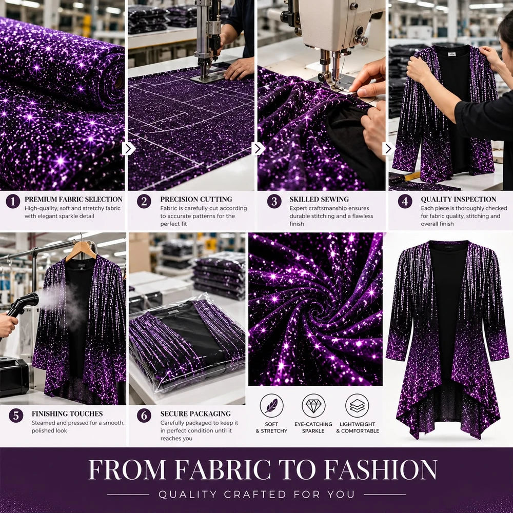 ELORIA Celestial Sparkle Cardigan™