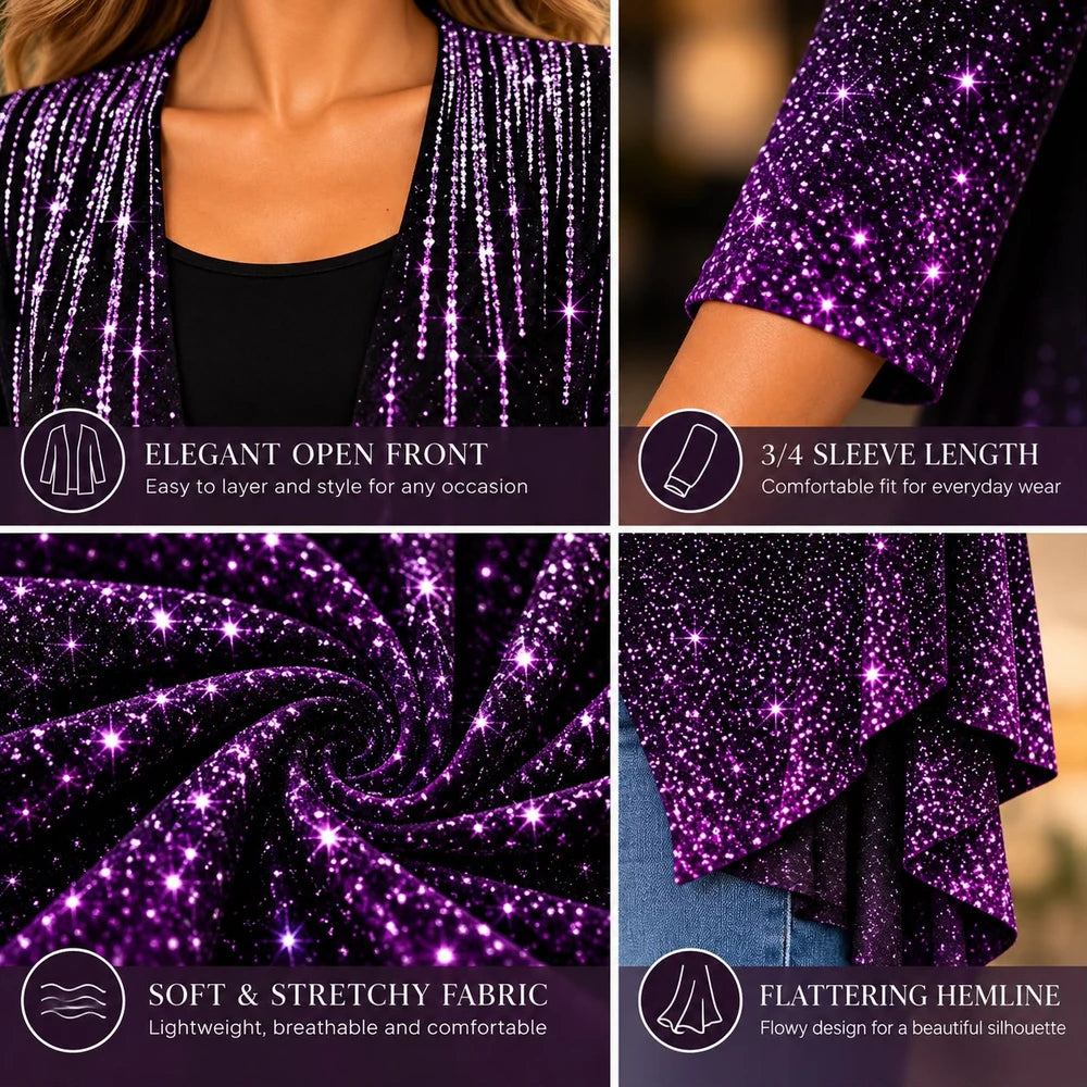ELORIA Celestial Sparkle Cardigan™